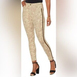 Skinnygirl Broadway High-Rise Side Stripe Skinny Jeans